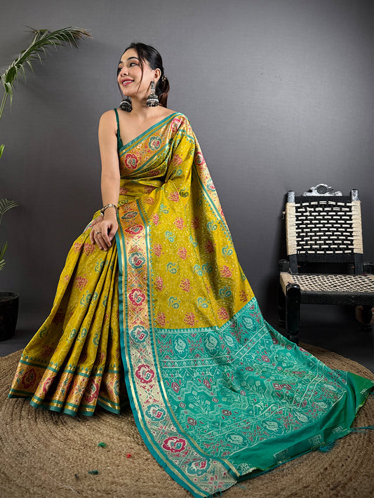 Festive Cotton Silk Saree