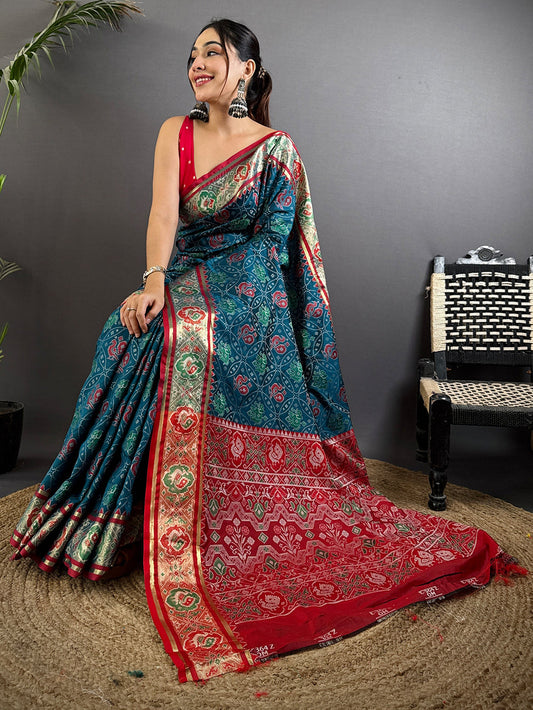 Festive Cotton Silk Saree