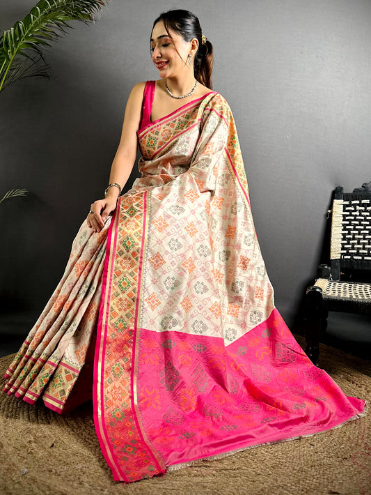 Festive Cotton Silk Saree