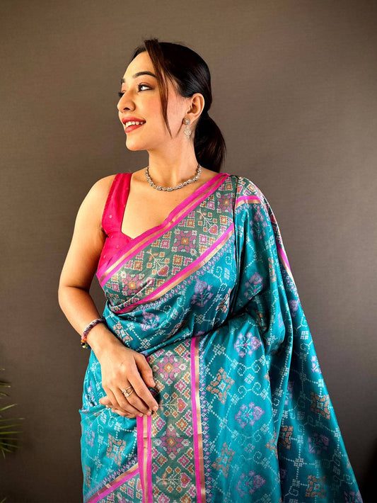 Festive Cotton Silk Saree