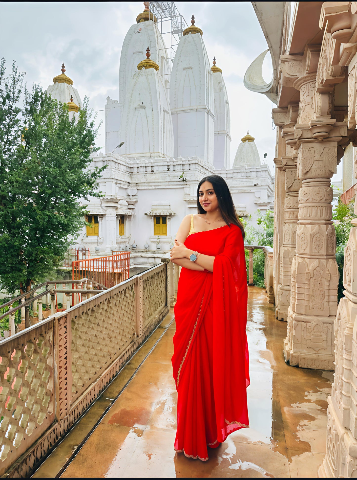 Temple Wear Saree