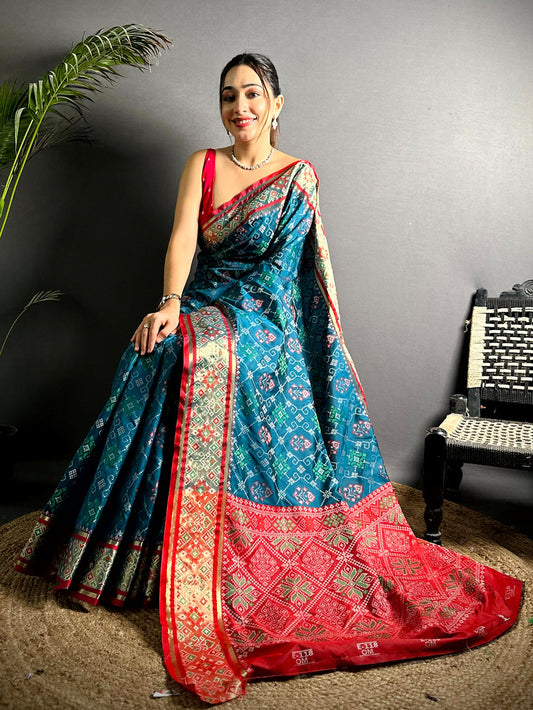 Festive Cotton Silk Saree