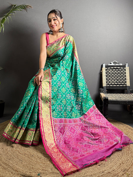 Festive Cotton Silk Saree