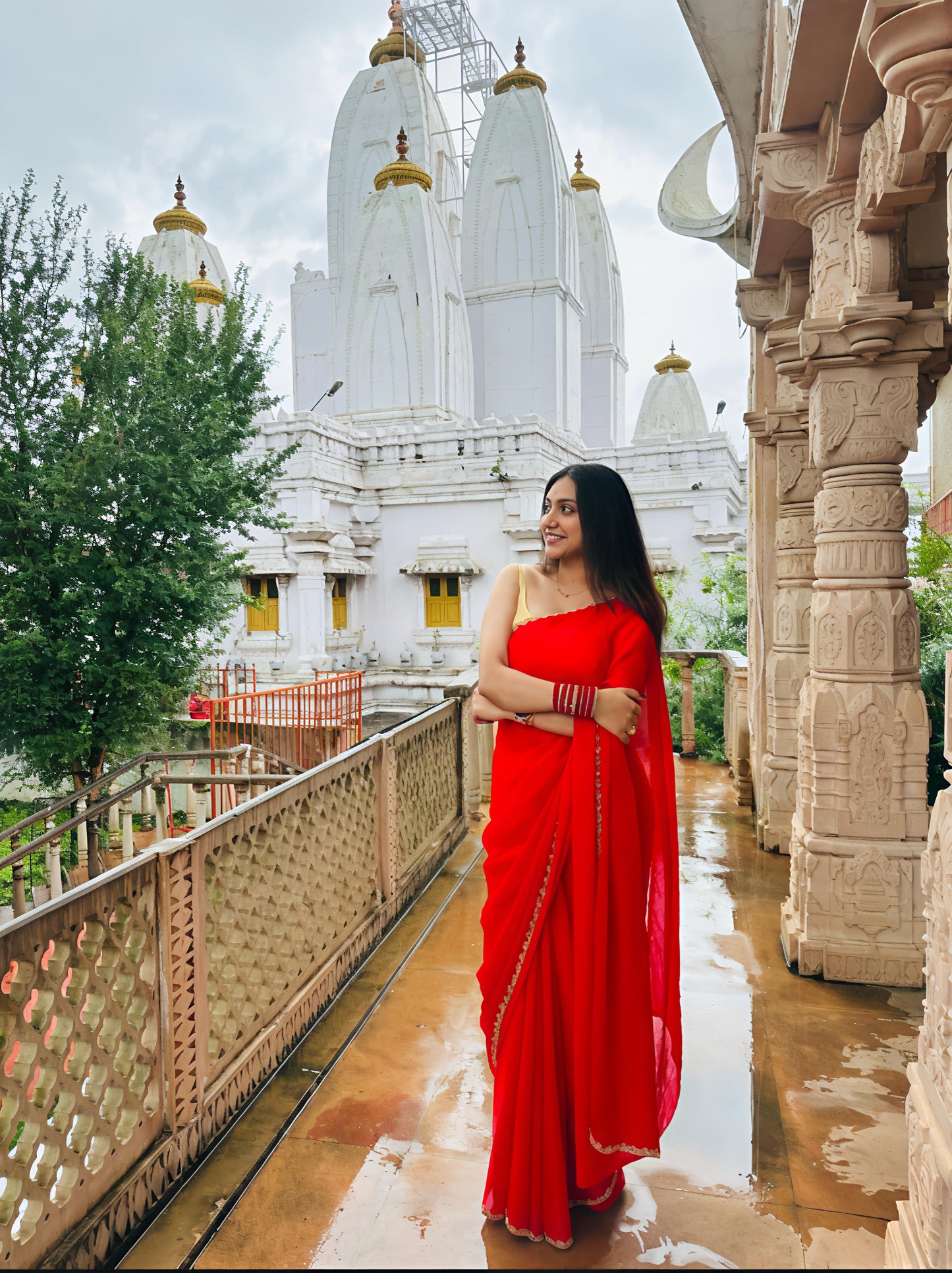 Temple Wear Saree