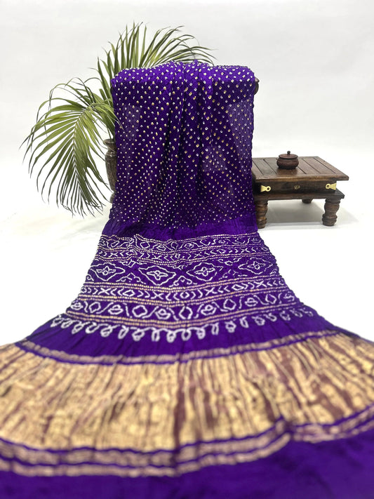 Semi Gajji Silk Saree